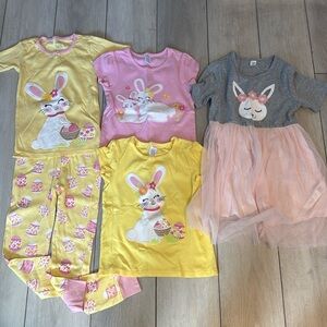 GUC Girls Easter Bunny bundle size 7